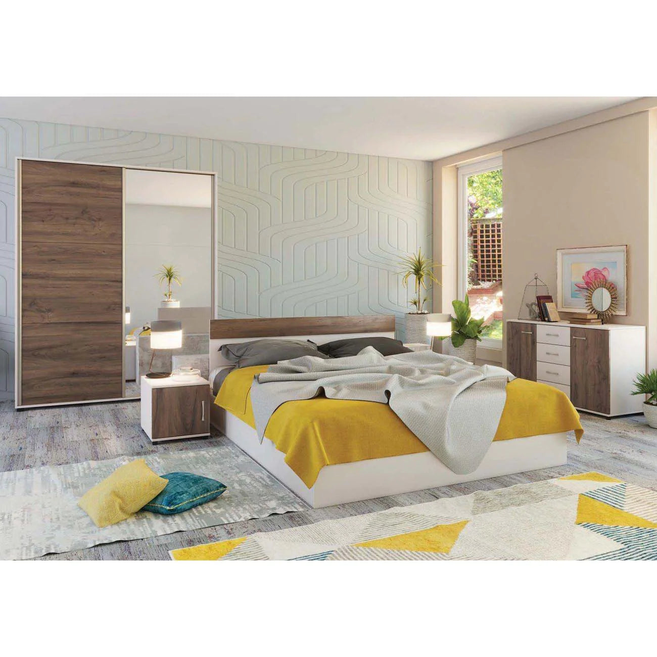 Five-piece bedroom set - FNS190