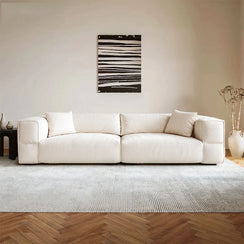 Beech wood sofa 100x260cm-SBF70