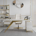 Natural Wood Executive Desk 70x200cm - PIO66