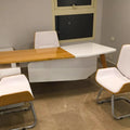 Natural Wood Manager Desk 70x200cm - PIO63