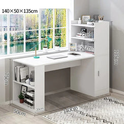 Desk with Shelving Unit 50x140cm - SHR283