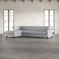 Sectional sofa with tufted back 200x300 cm - Various colors - SY103