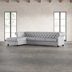 Sectional sofa with tufted back 200x300 cm - Various colors - SY103