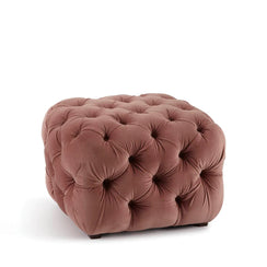 Pouf Capitonné 50x50cm - Multi-color - SY165