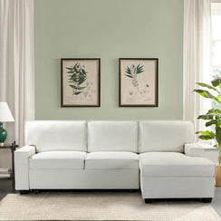 Corner sofa bed with storage, mechanism, 150x250 cm - multiple colors - SY107