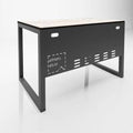 Open white multi-size desk - WOB26