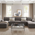 Corner sofa, beech wood, 180x340cm - SBF66