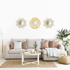 Beech wood corner sofa 170x260cm - SBF67