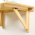 Wall-mounted desk, Azizi wood, 90x55cm - DOR199