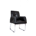 Leather Office Chair - Black - OC302