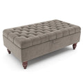 بانكيت سحارة 45×120 سم- خشب زان طبيعي - ألوان متعددة - GA06