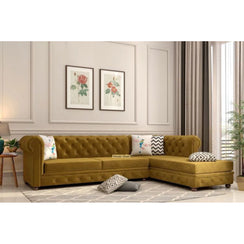 Beech wood corner sofa 200x300cm - BAZ10