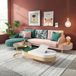Corner sofa 170x300cm - Multiple colors - KM50