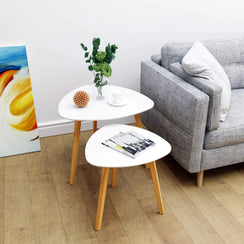 Two-piece side table