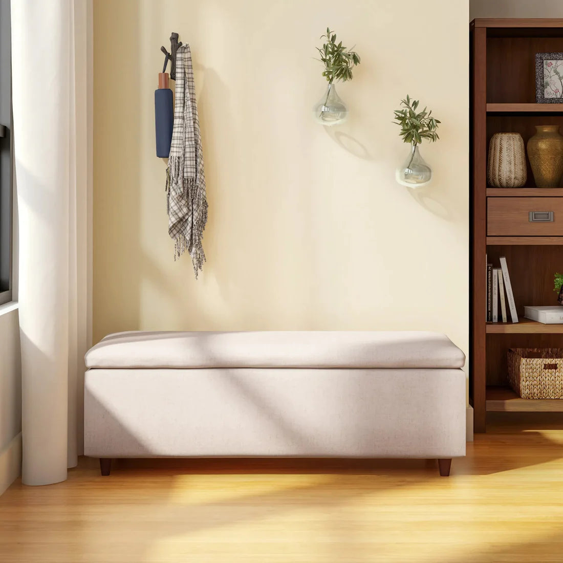 بانكيت خشب زان 50×100سم - ألوان متعددة - DECO102