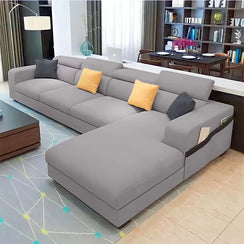 Corner sofa, beech wood, 200x300cm - SBF25