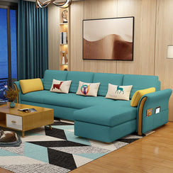 Beech wood corner sofa 180x300cm - SBF53