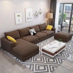 Beech wood corner sofa 180x320cm - SBF54