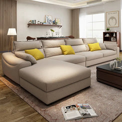 Beech wood corner sofa 200x320cm - SBF59