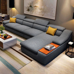 Beech wood corner sofa 180x300cm, 2 pieces - SBF06