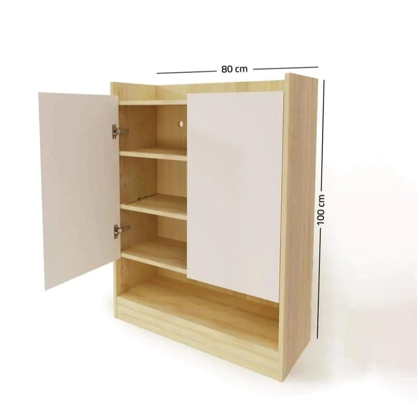 Shoe rack 35x80cm - Multi-color - EGA47
