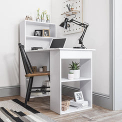 Desk with Display Shelves 60x120cm - WOB102