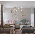 Two beds and a nightstand 120x200cm - Multiple colors