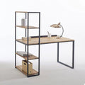 Desk with side shelving units - CH03