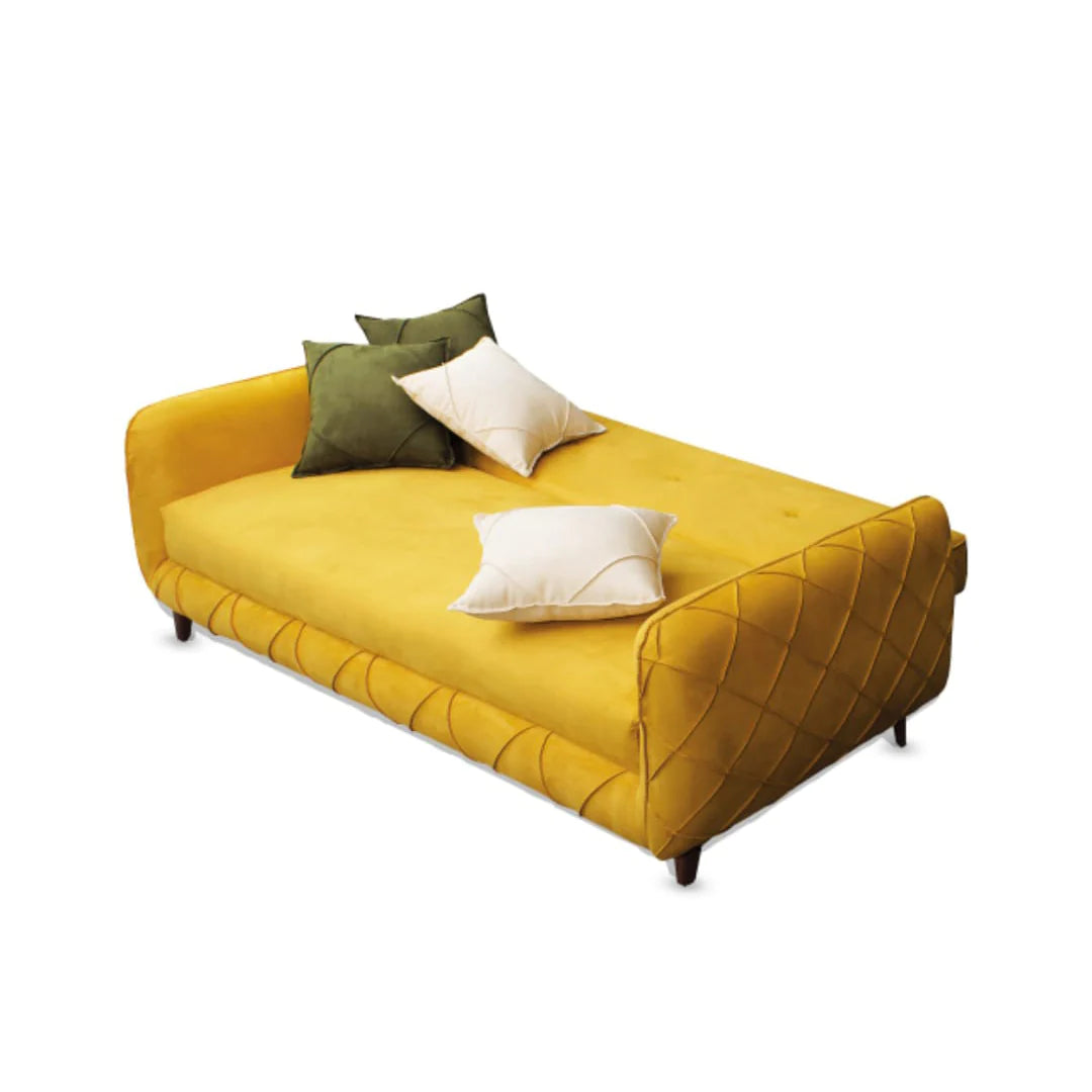 كنبة سرير بمقعدين - ألوان متعددة Brasilia - 150X90