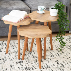 Side Tables Set - 3 Pieces