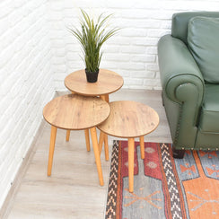 Side Table Set - 3 Pieces