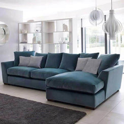 180x280cm Beech wood corner sofa - ATH120