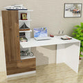 مكتب مع ارفف عرض ووحدة تخزين - 61×149سم -SD0002