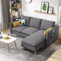 Beech wood corner sofa 170x270cm - FRUT89