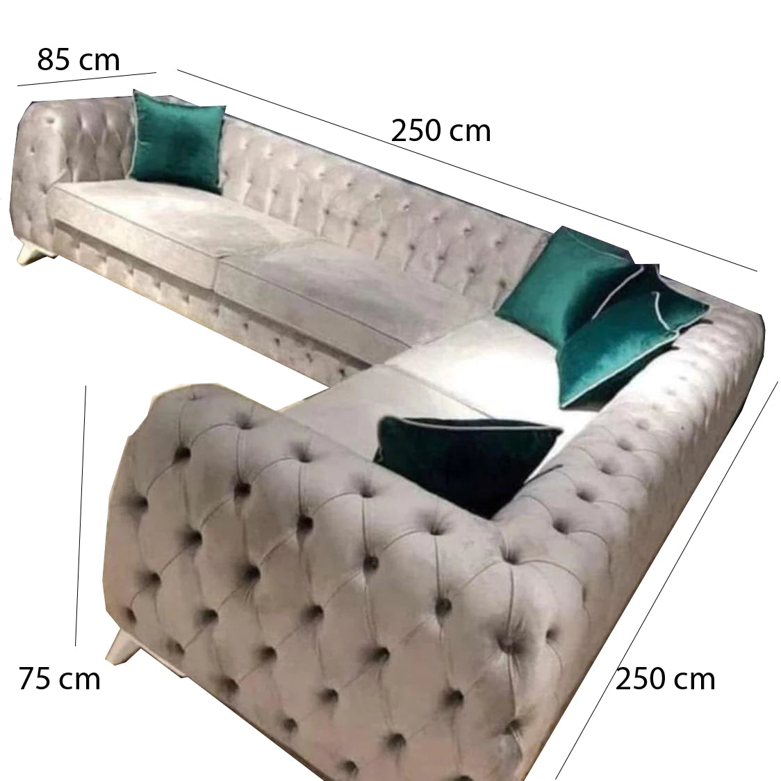 ركنة - ألوان متعددة 250×250 سم - KM10