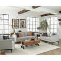 Three-piece living room set - 2 sofas with an armchair - multiple colors
