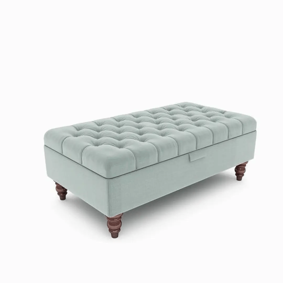 بانكيت سحارة 45×120 سم - خشب زان طبيعي - ألوان متعددة - GA17