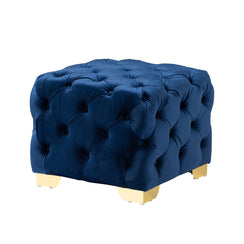 Pouf Square Button Tufted 50x50cm - Multi-color - SY68